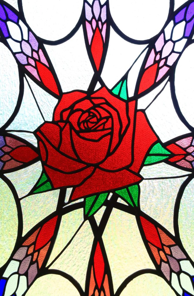 Stained Glass Rose Window Art4infinity 